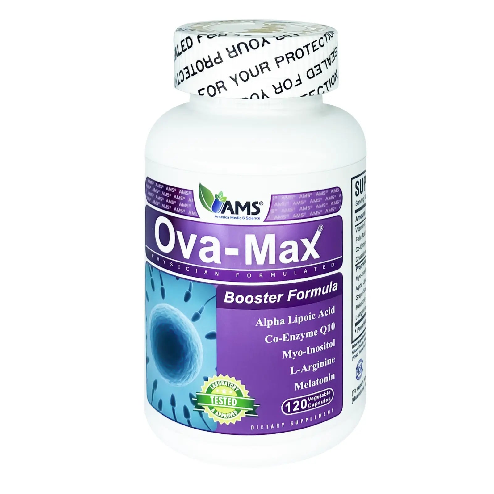 AMS Ova-Max Caps 120'S To Increase Women's Fertility
