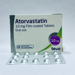 Atorvastatin 10mg  (Teva)