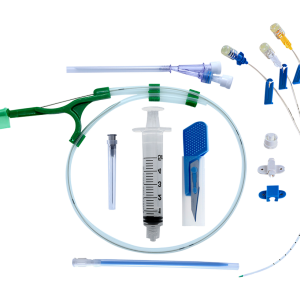CVC kits 4fr x 5cm  tripple with dressing Neonatal