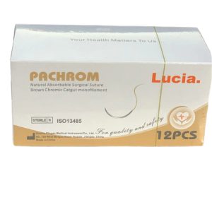 Chromic Catgut (brown) USP3/0.75cm,1/2circle, round bodied,30mm (Pack of 12's)