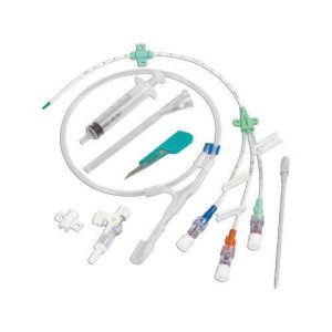 CVC kits 5.5fr x13cm triple lumen Pediatric